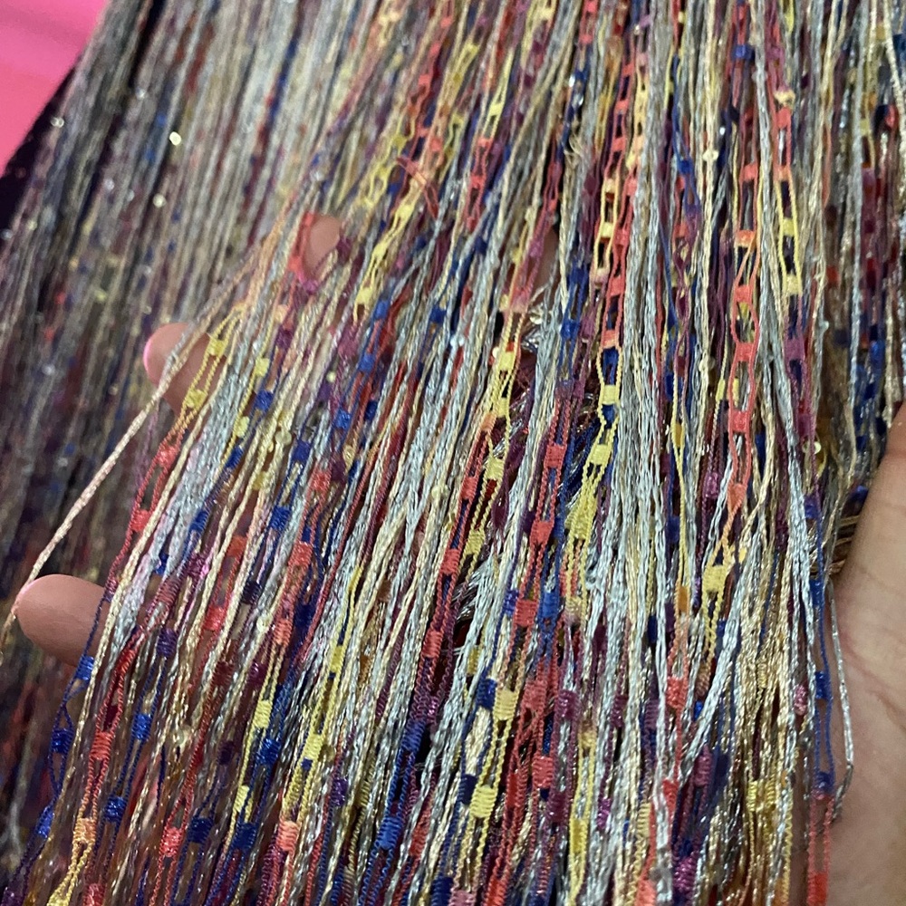 XPlusWear Multicolor Fringe Dress - Picture 6 of 7